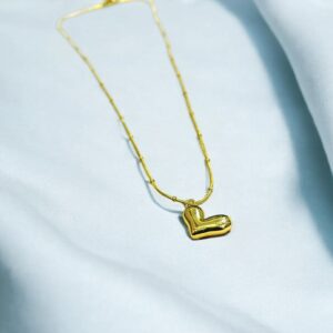 Beaming Heart Pendant Necklace