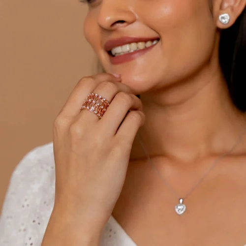 Stree 2 in 1 Rose Gold Ring to Bracelet photo review