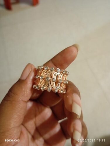 Stree 2 in 1 Rose Gold Ring to Bracelet photo review